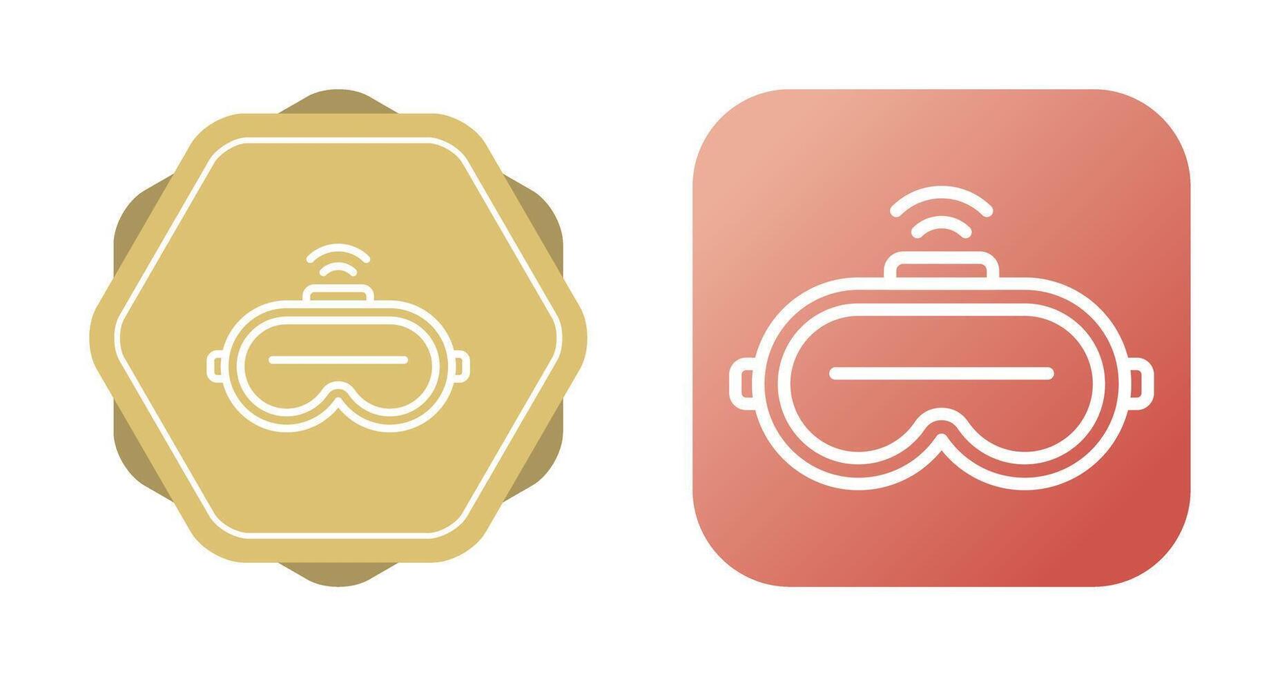 Augmented Reality Headset Vector Icon