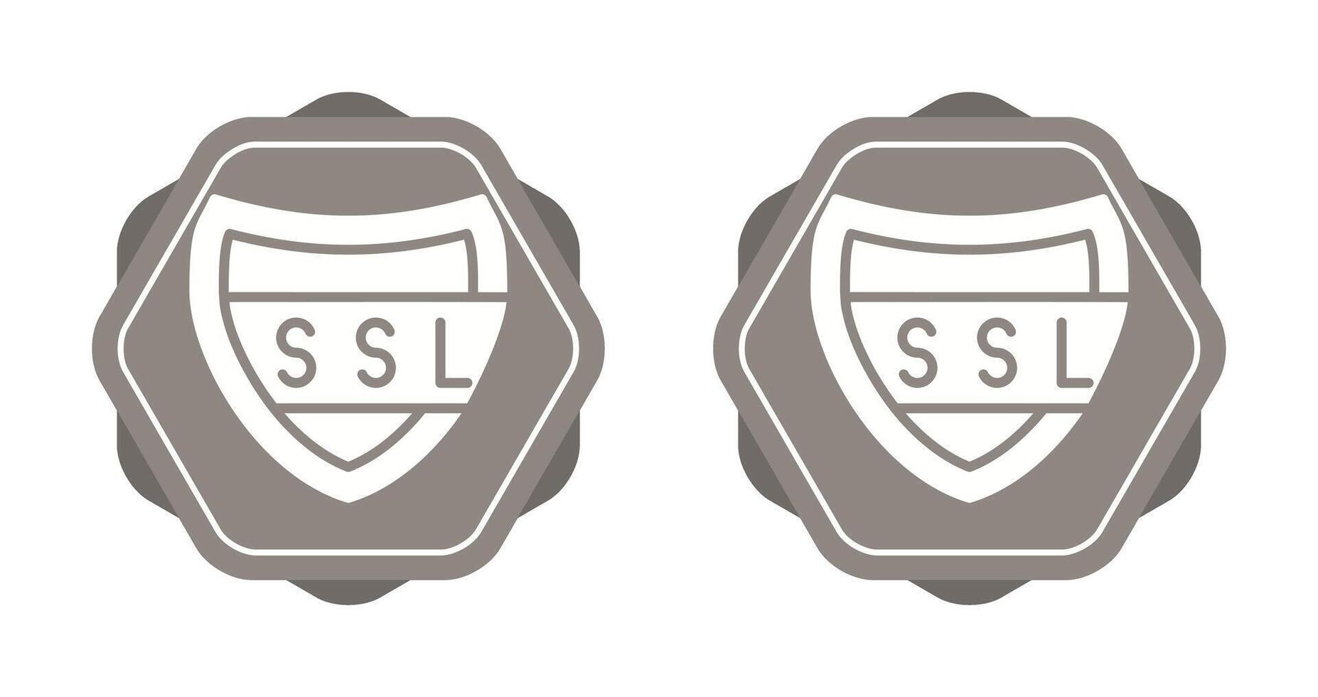 ssl certificado vector icono