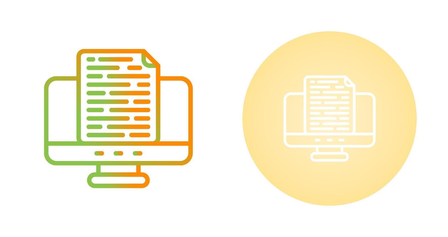 Document Vector Icon