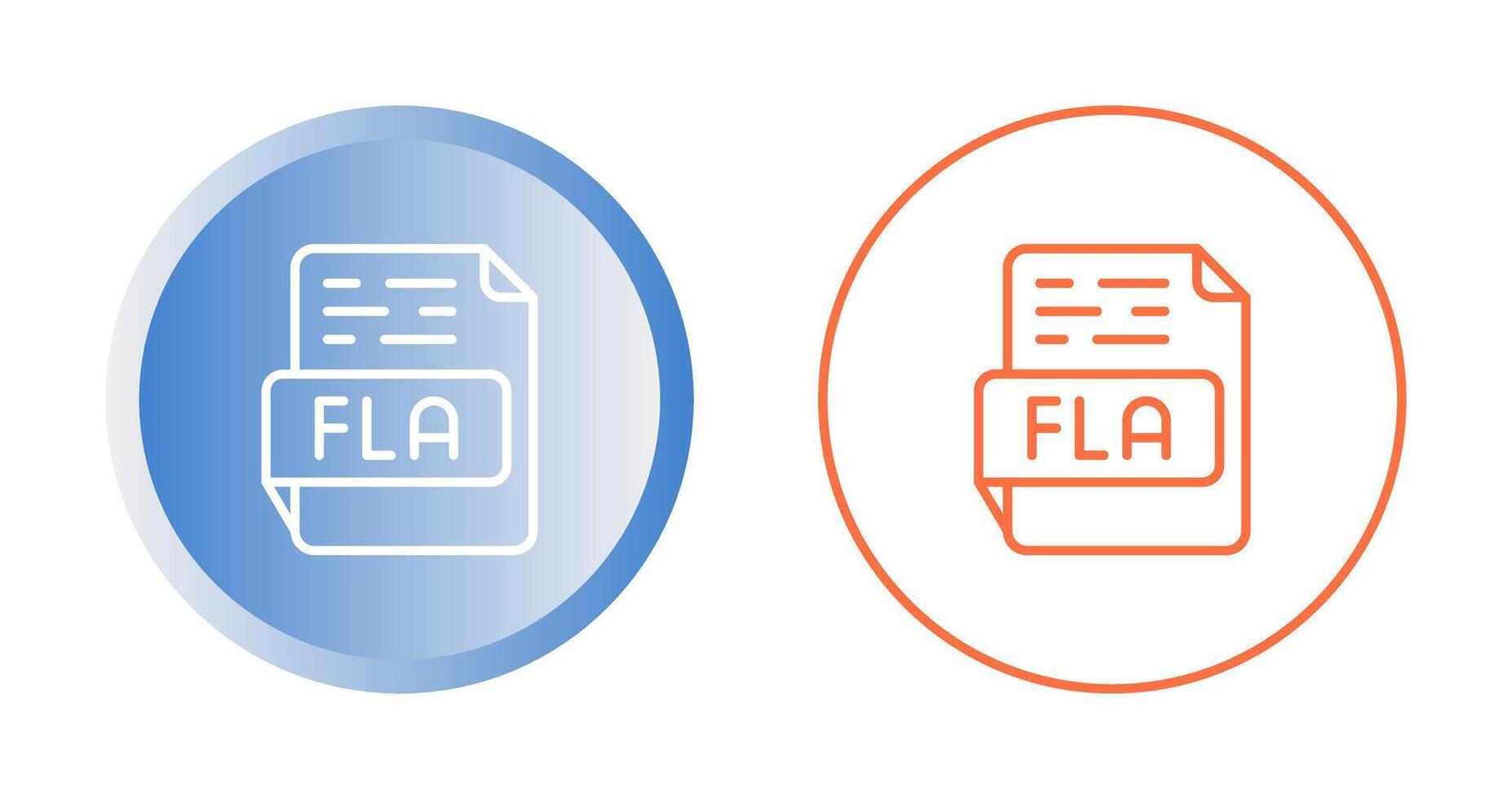 FLA Vector Icon