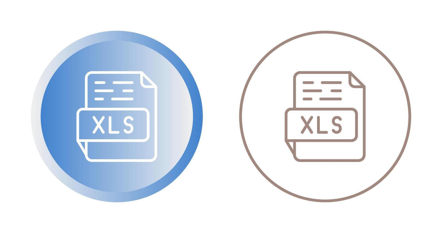 XLS Vector Icon