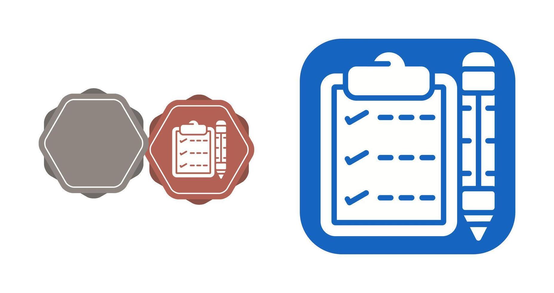 Writing pad Vector Icon