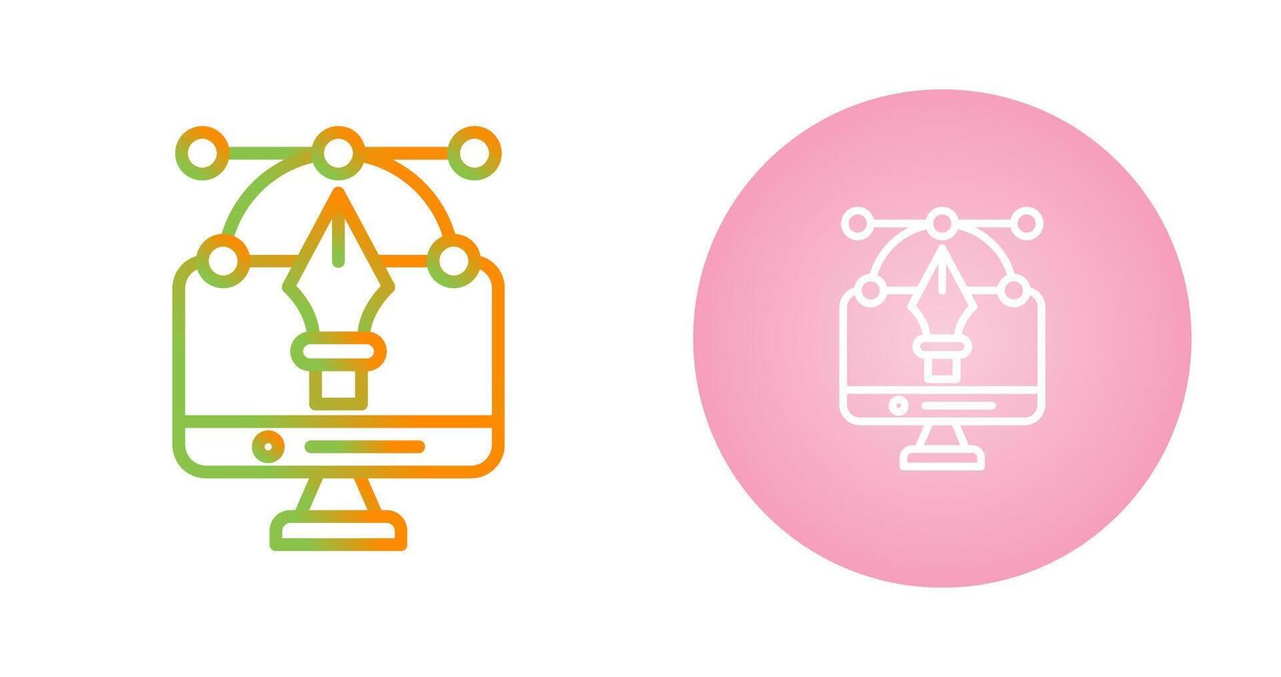 Graphic Design Vector Icon