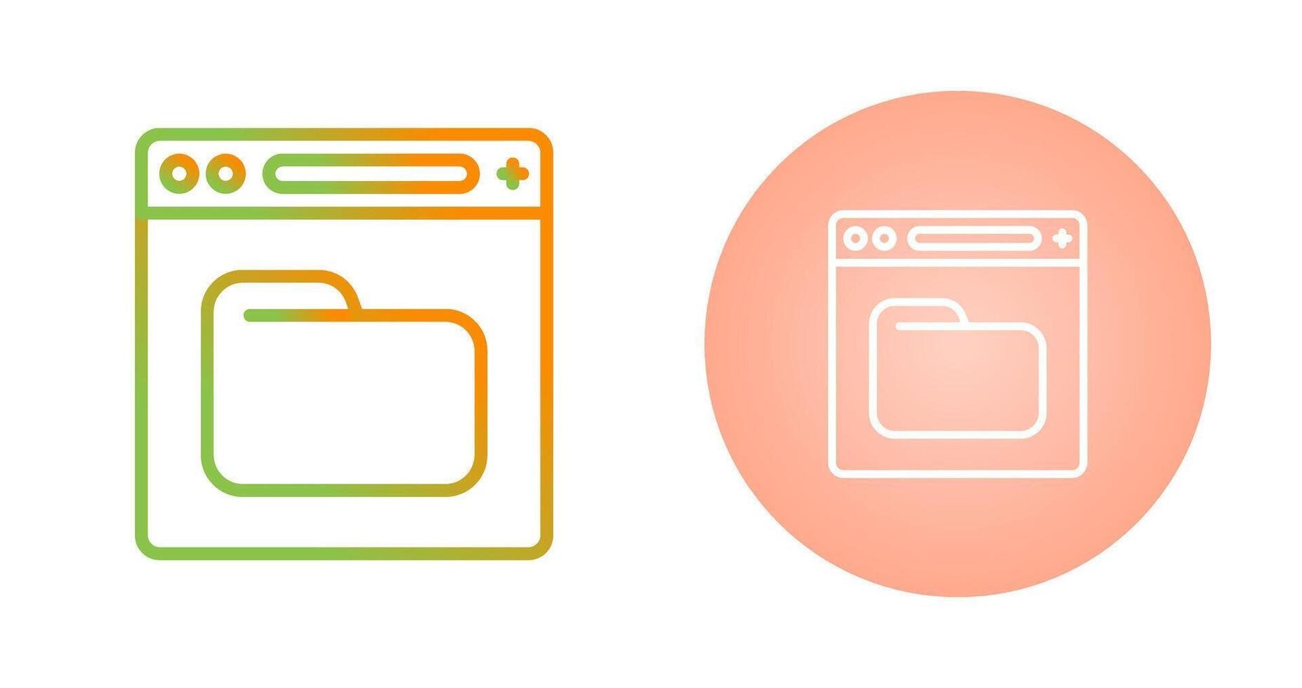 Browser Vector Icon