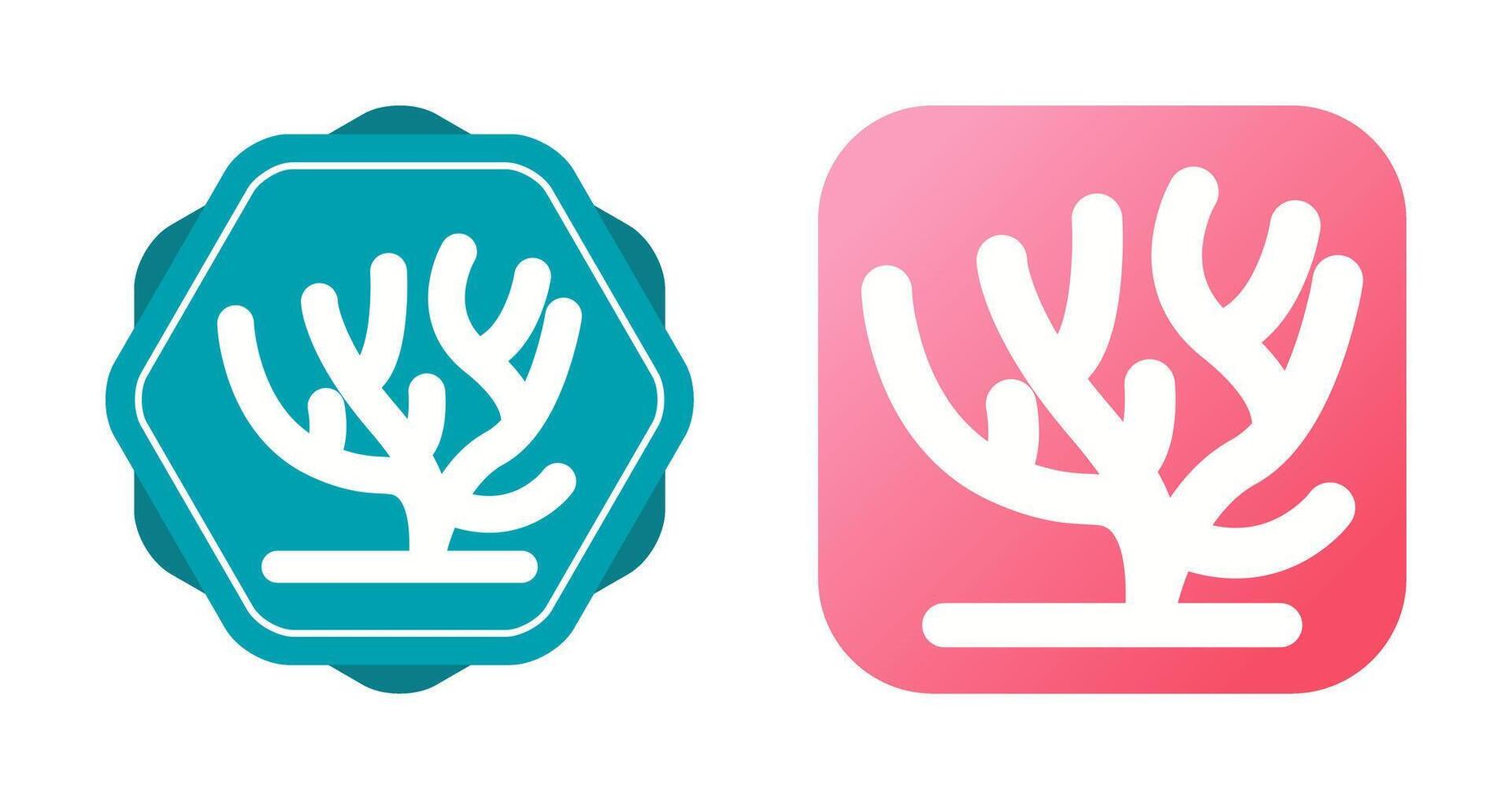 Coral Vector Icon