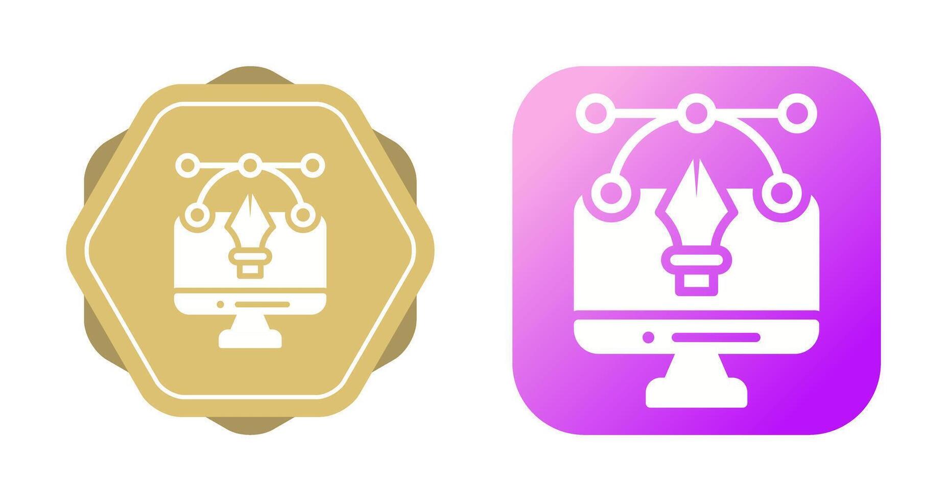Graphic Design Vector Icon