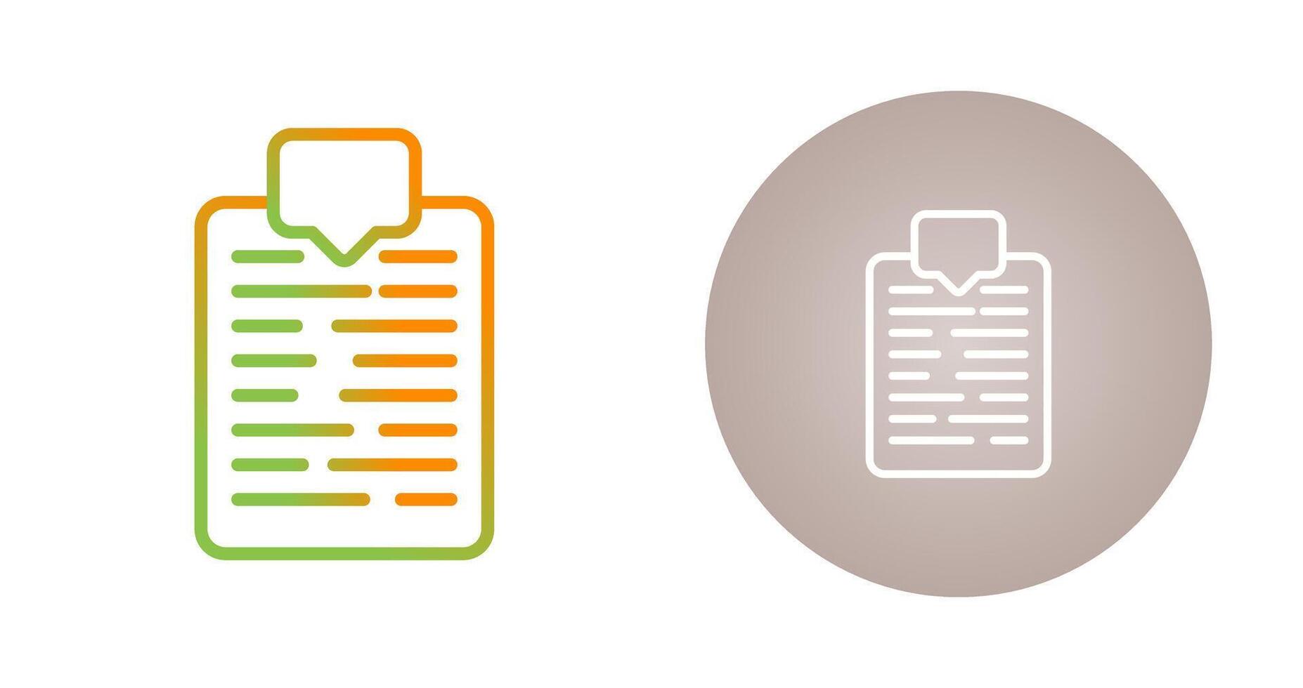 Document Tagging Vector Icon