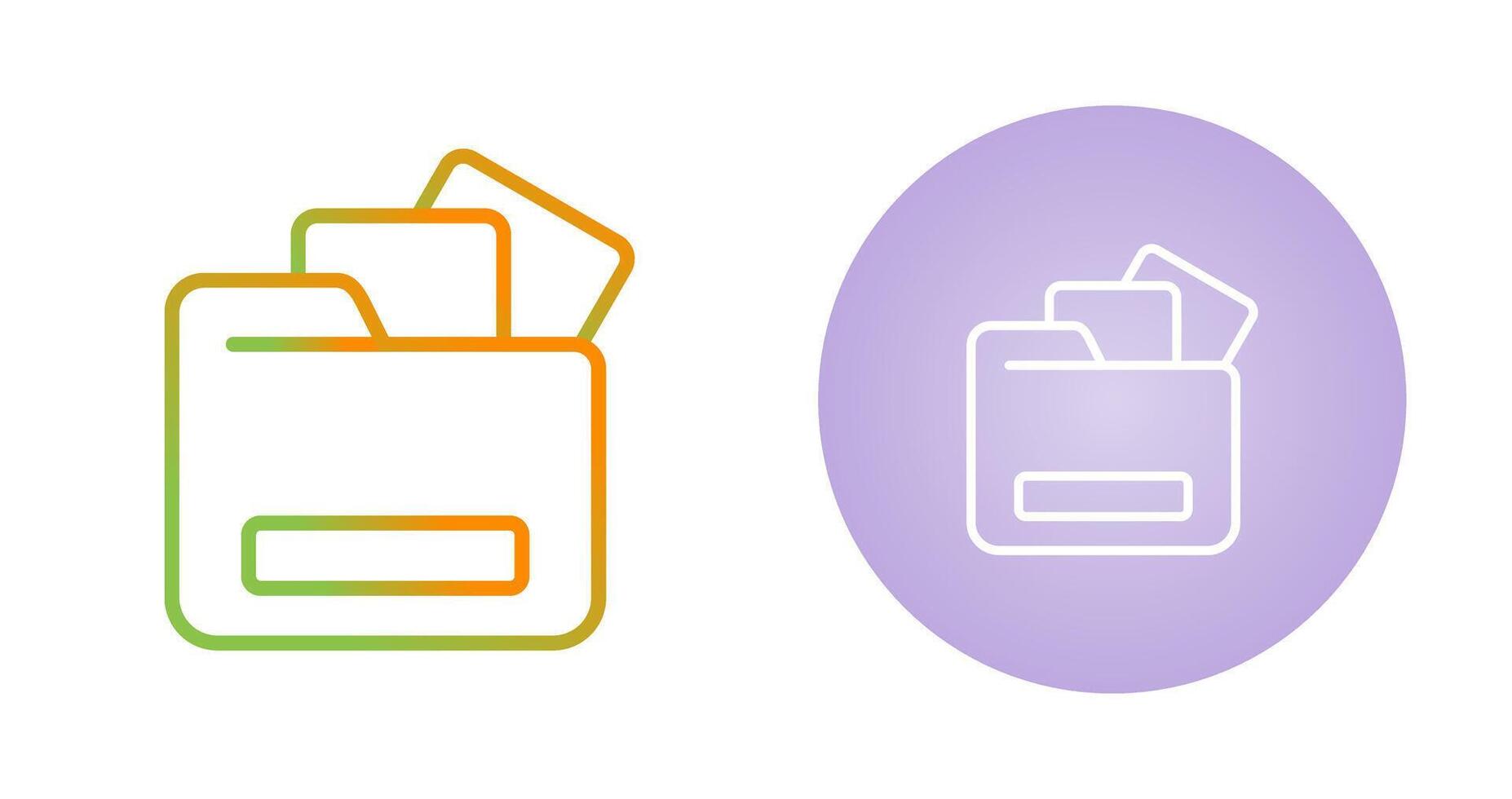 Document Storage Vector Icon