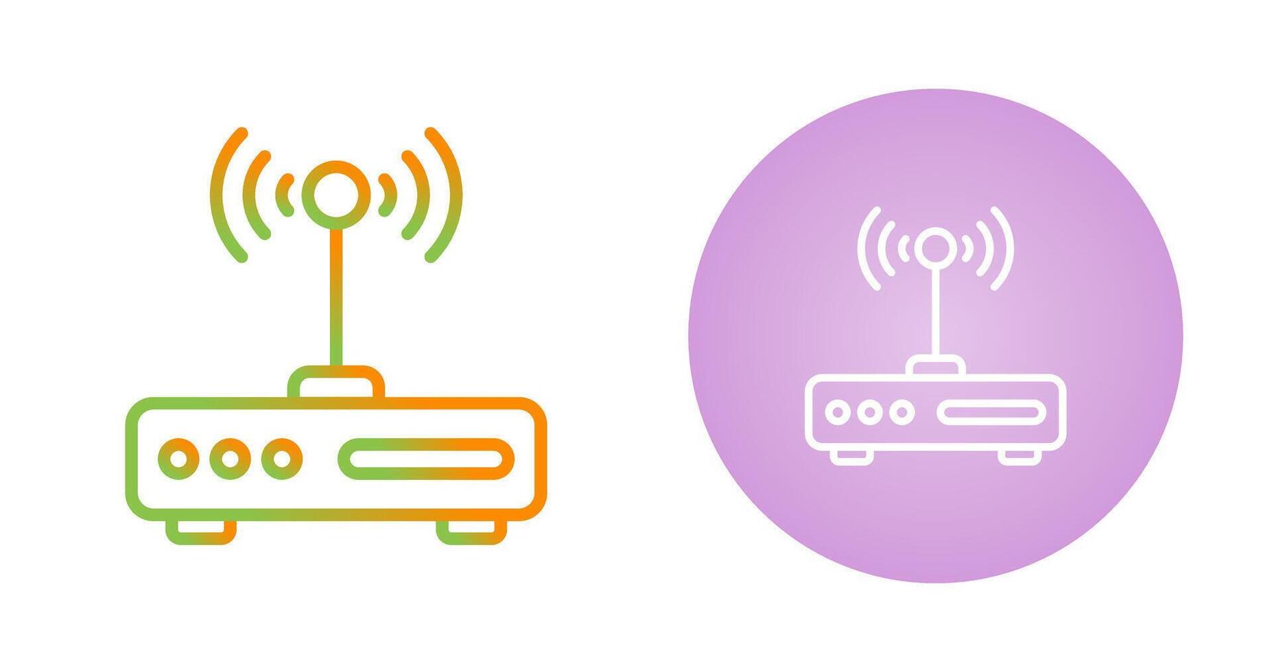 Wifi acceso punto vector icono