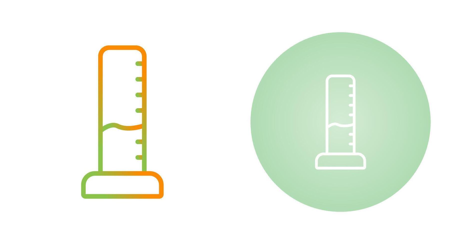 Graduated Cylinder Vector Icon