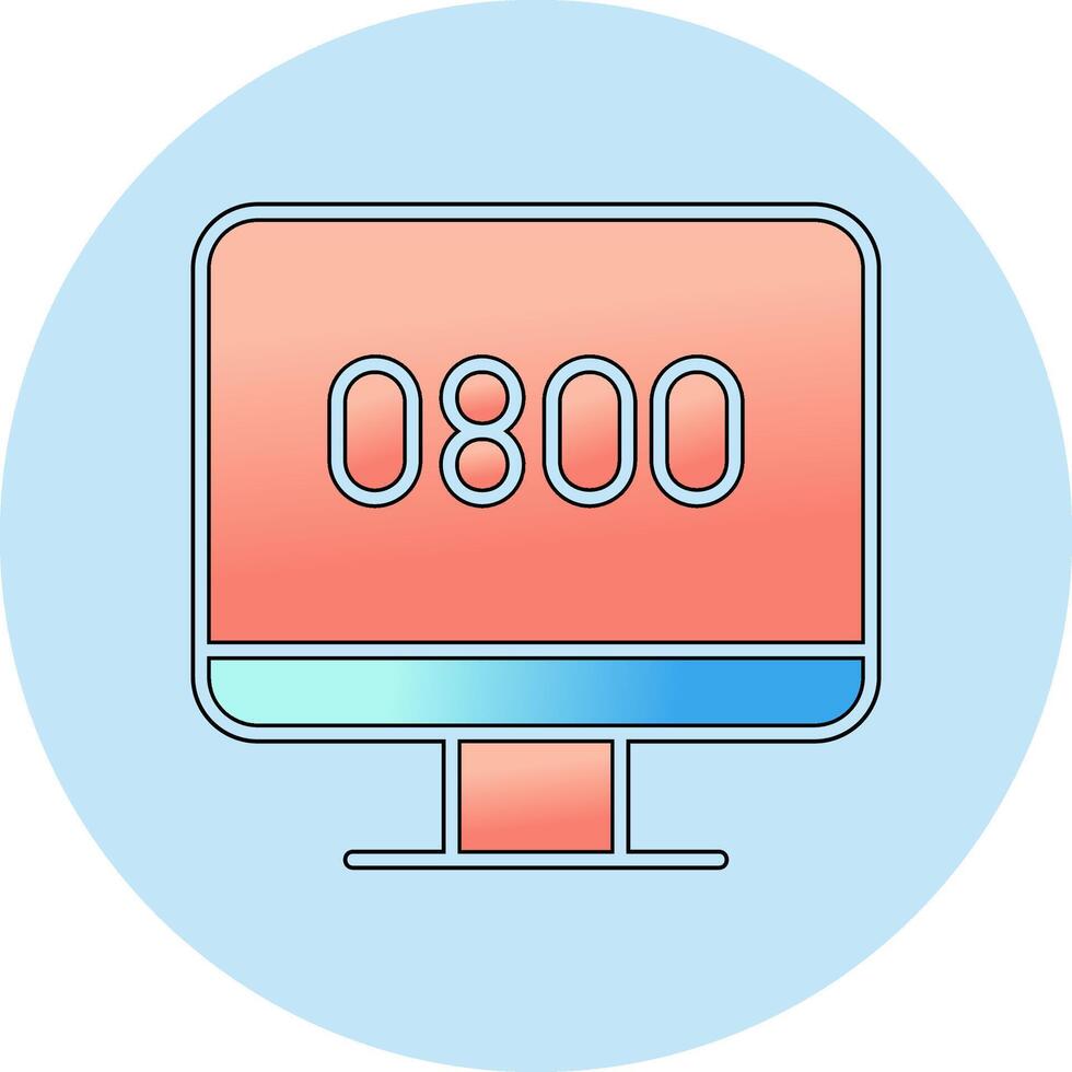 Help Line Vector Icon