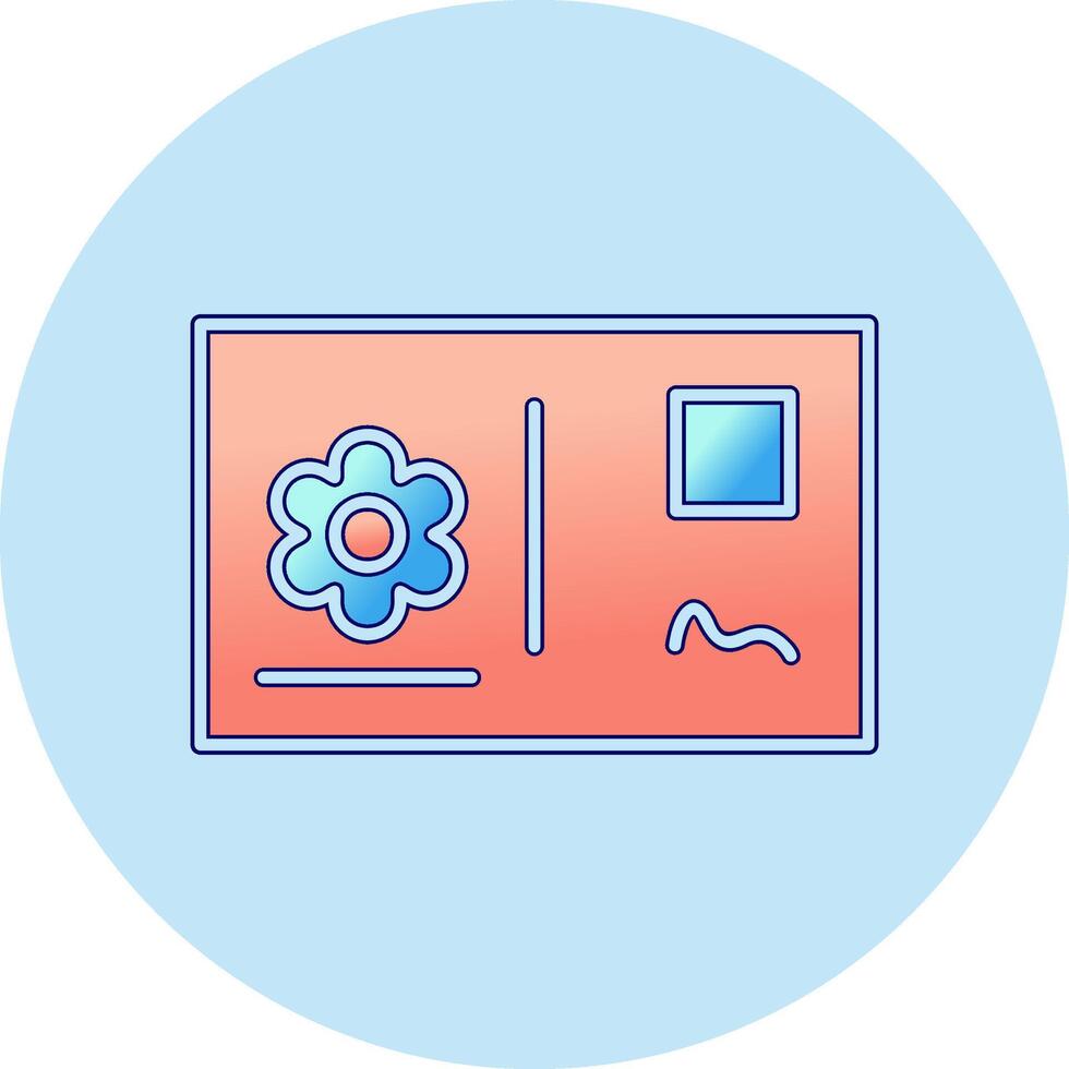 Postcard Vector Icon