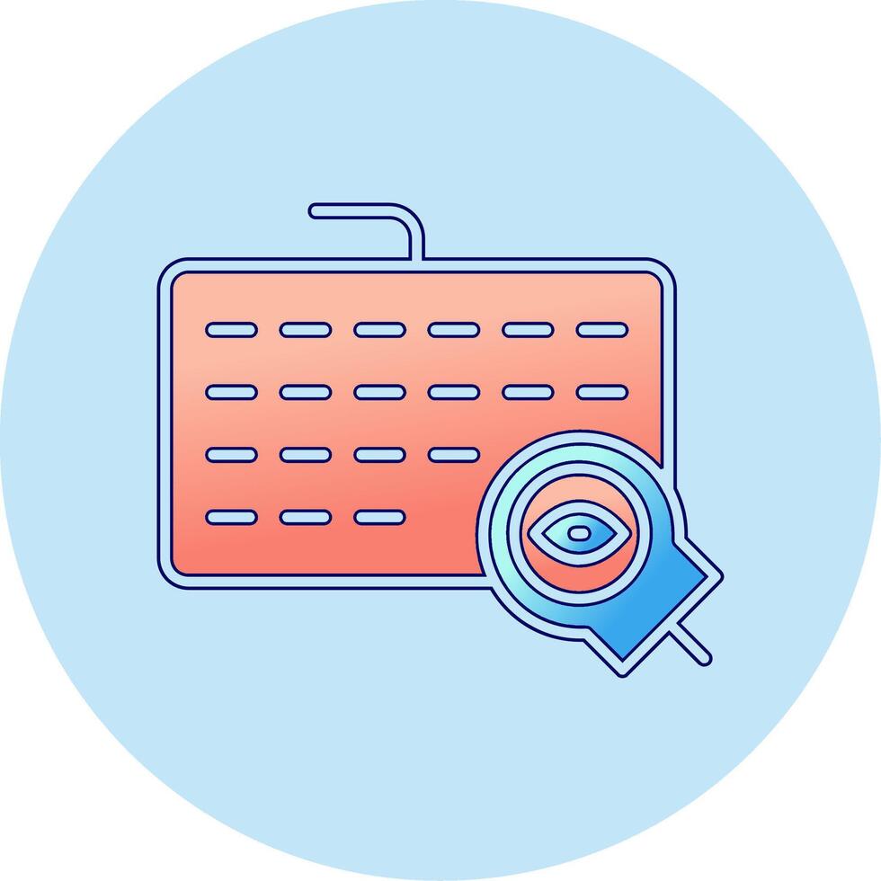 Keylogger Vector Icon