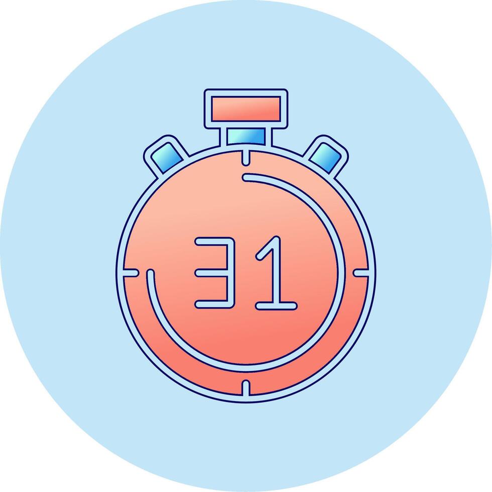 Stopwatch Vector Icon