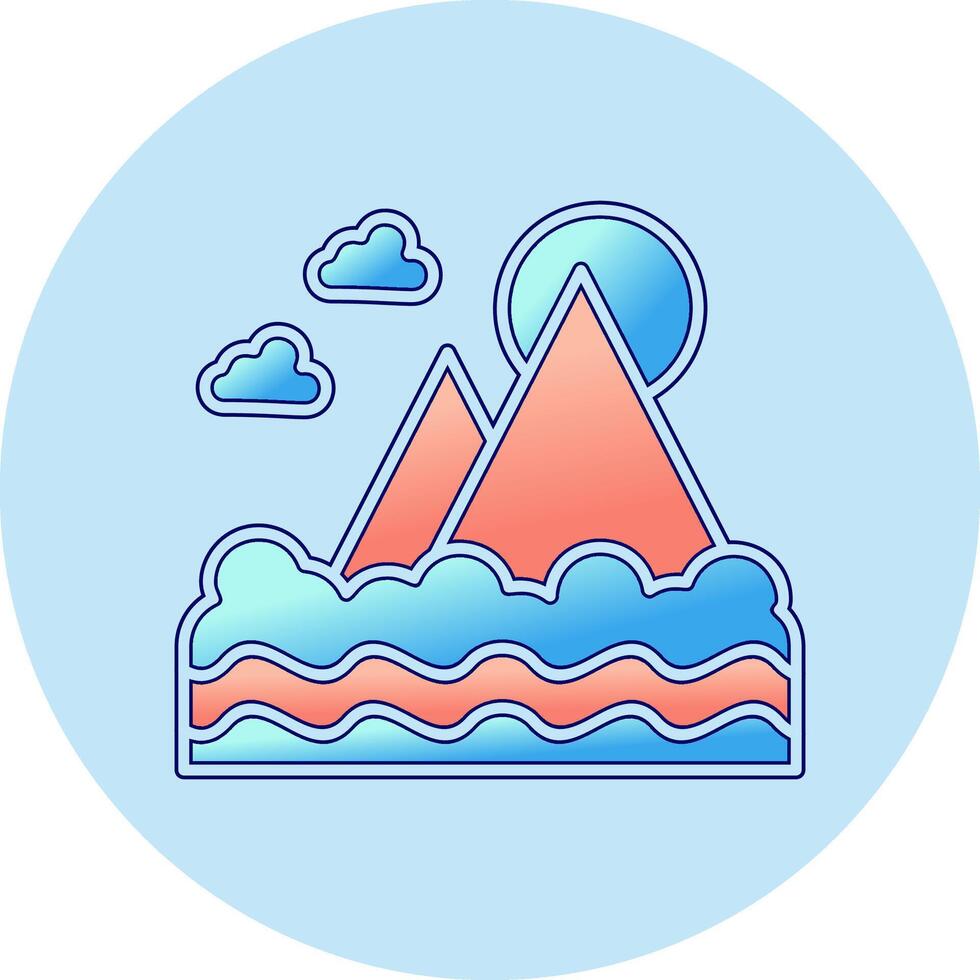 Mount Fuji Vector Icon