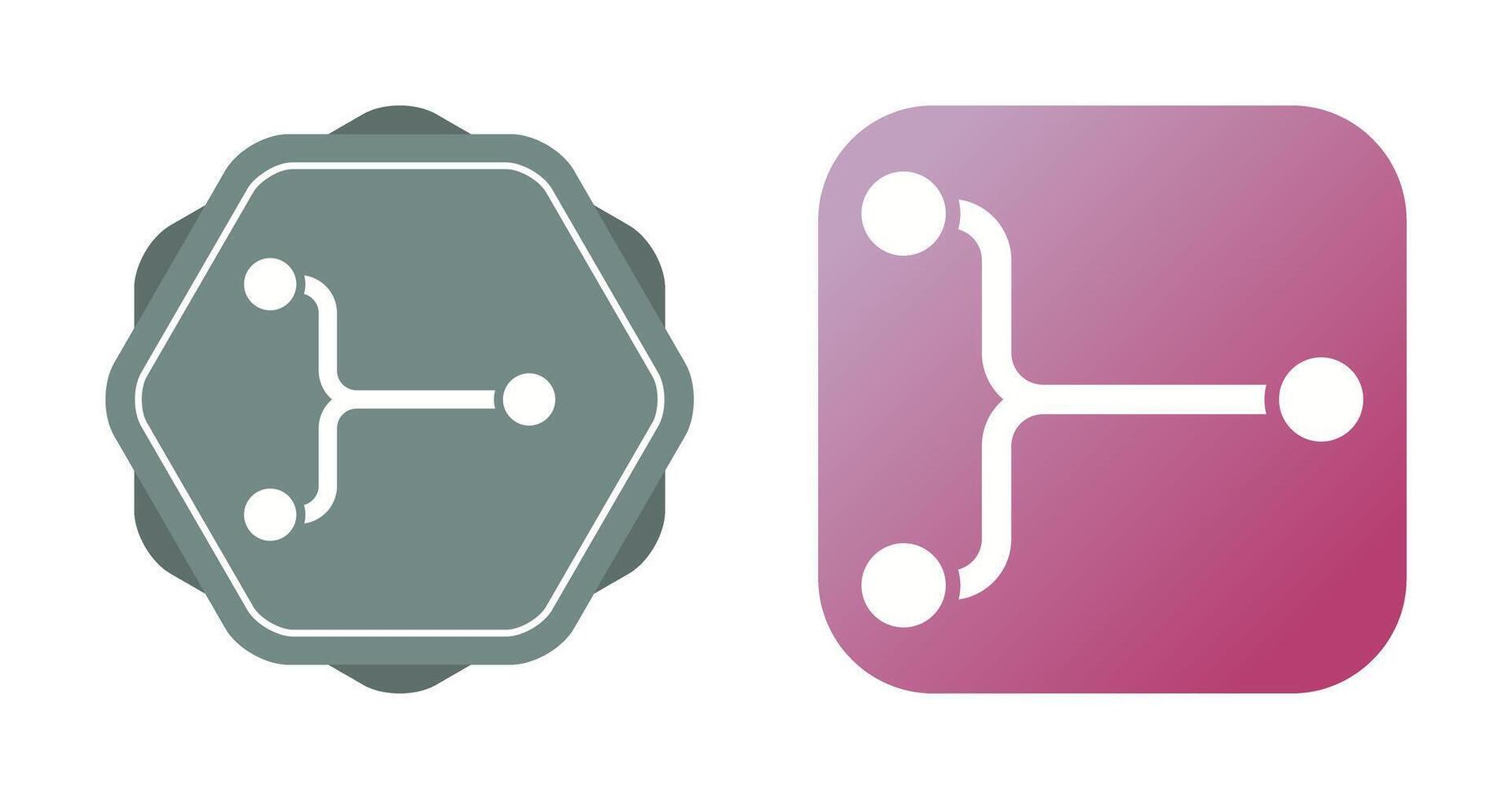 Convergence Vector Icon