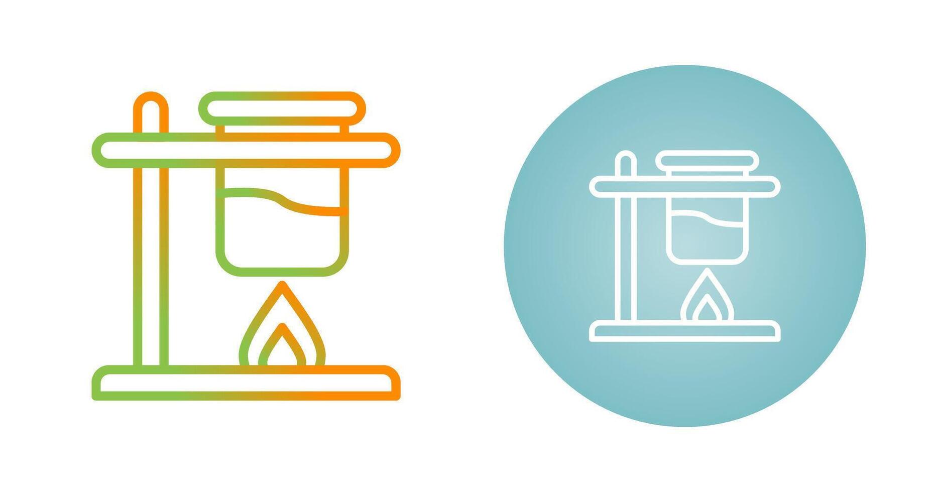 Bunsen Burner Vector Icon