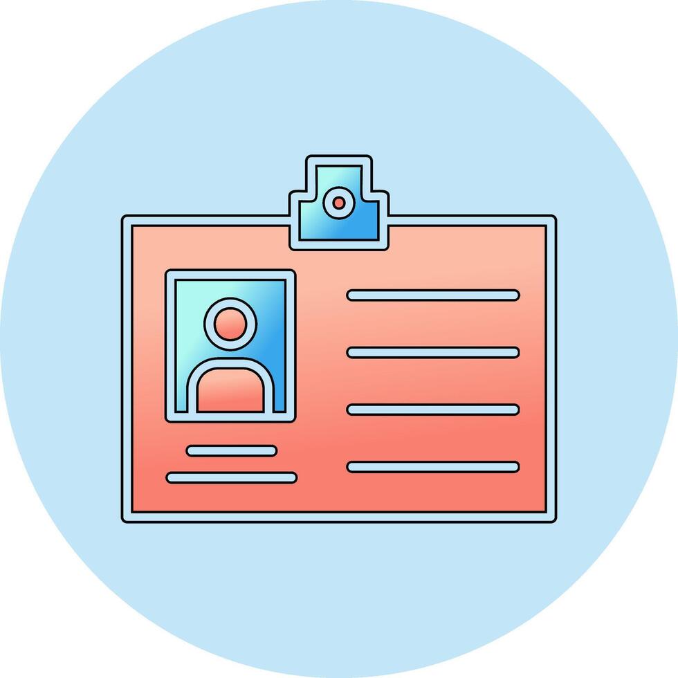 Membership Card Vector Icon