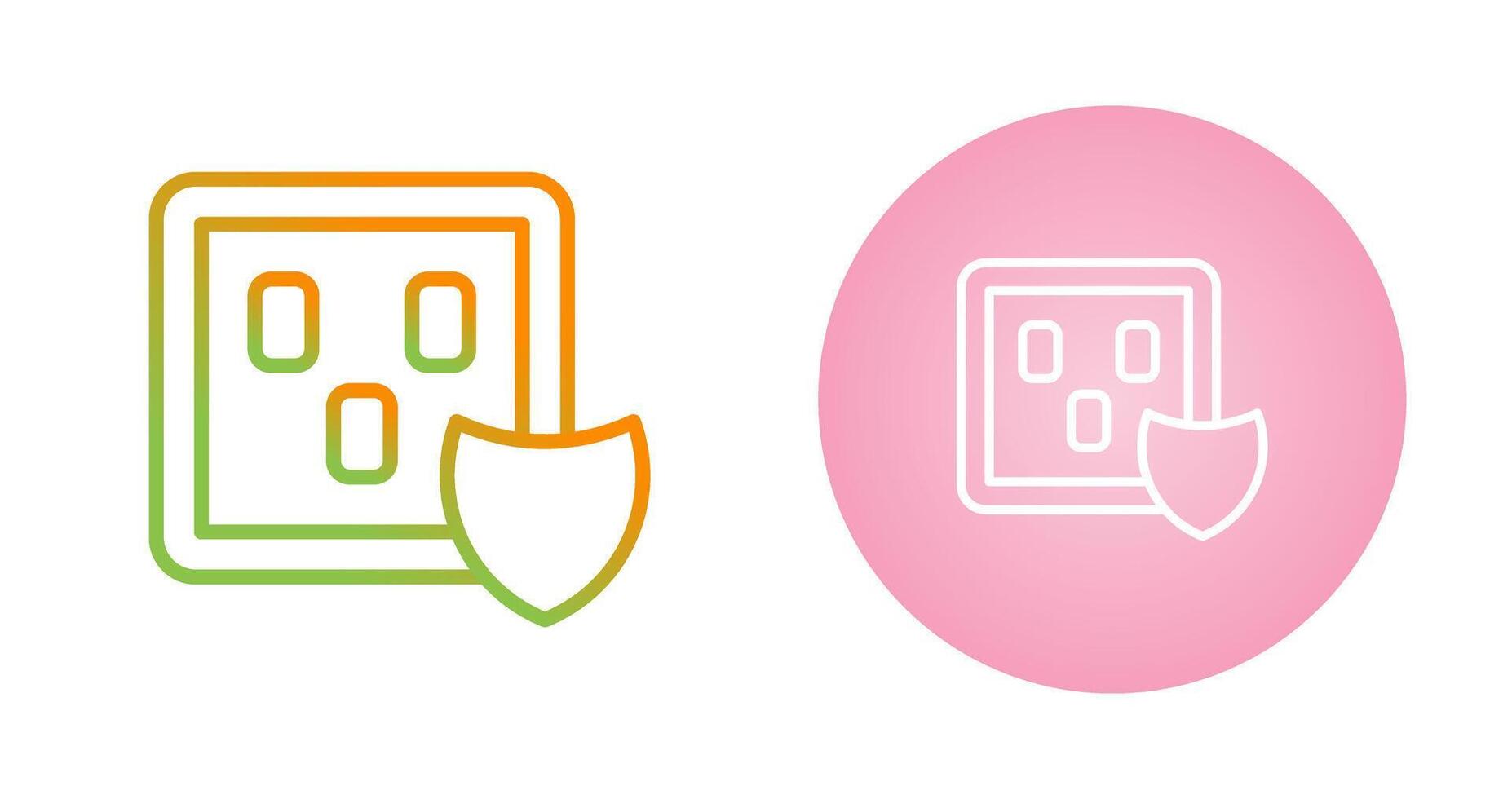 Surge Protector Vector Icon