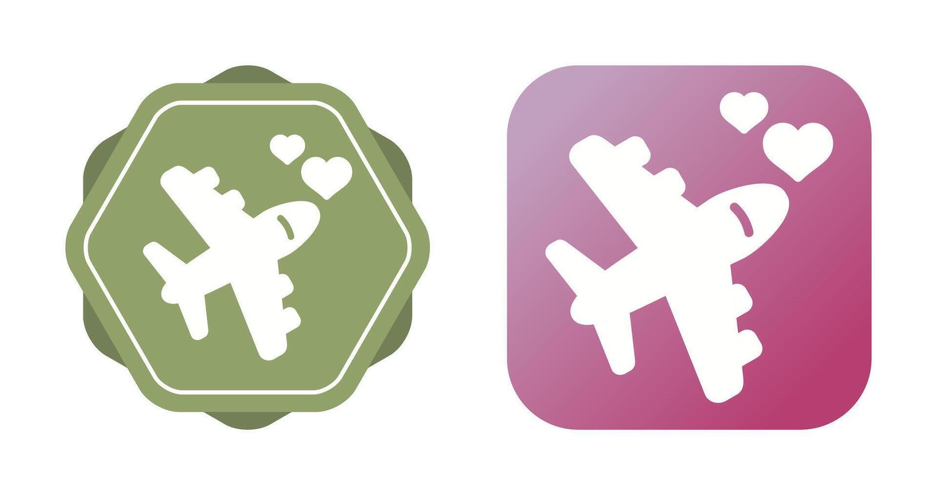 Romantic getaway Vector Icon