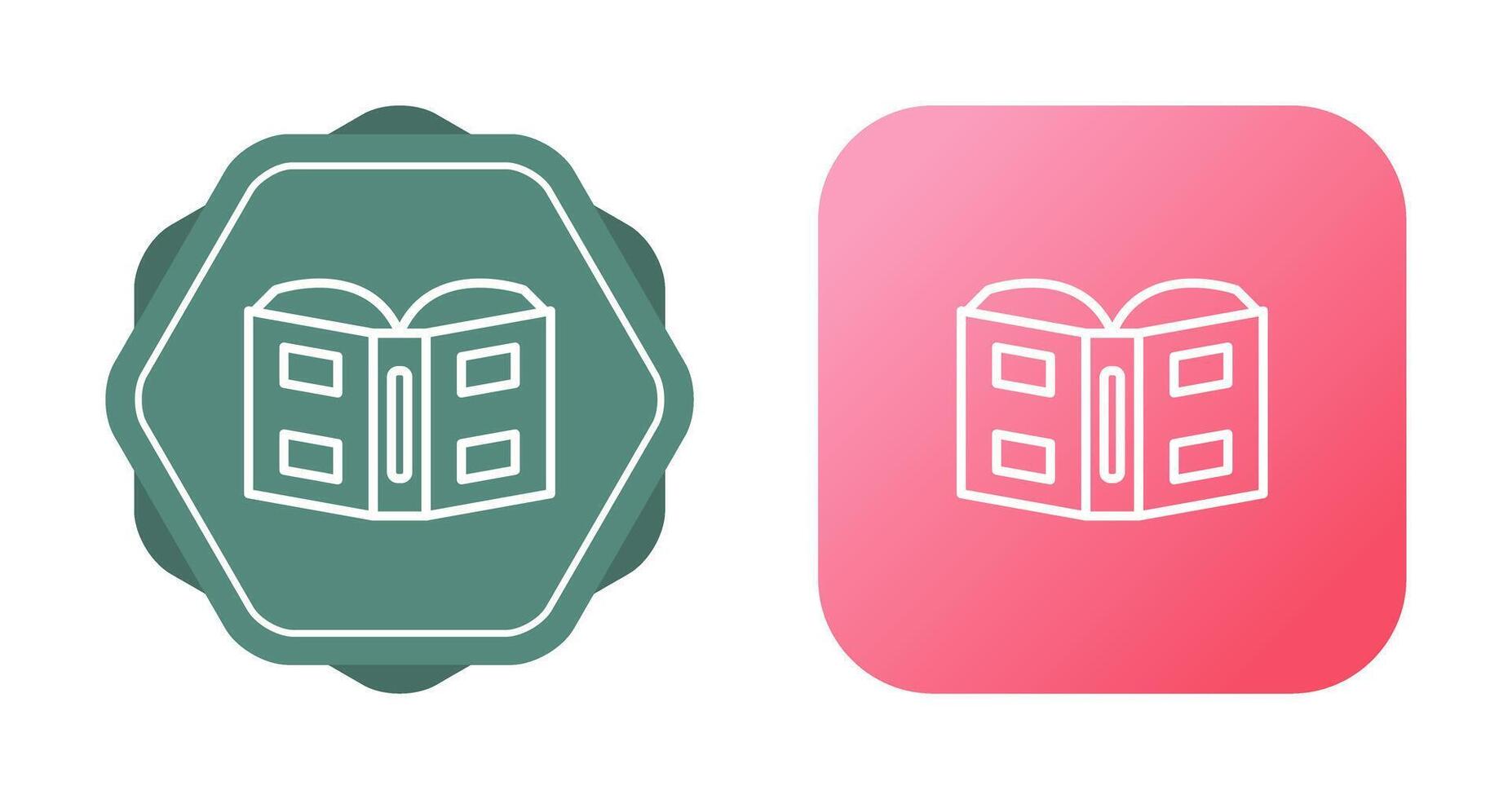 Open book Vector Icon