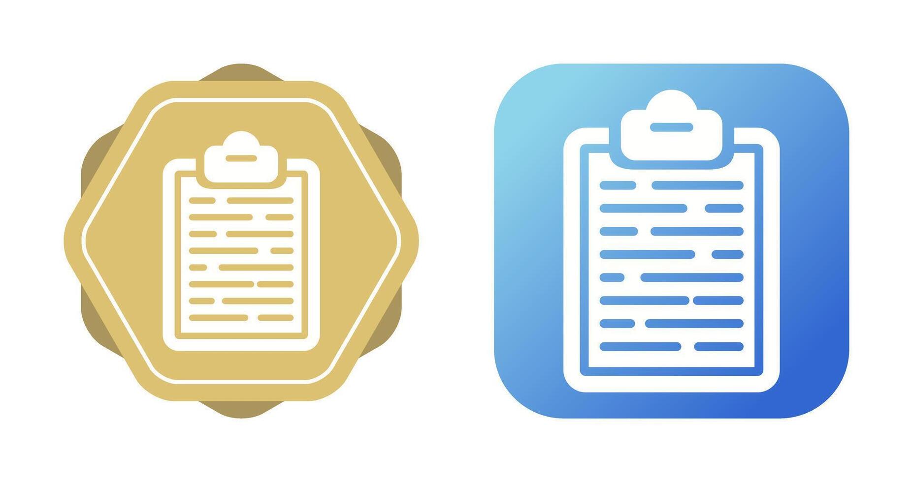 Clipboard Vector Icon