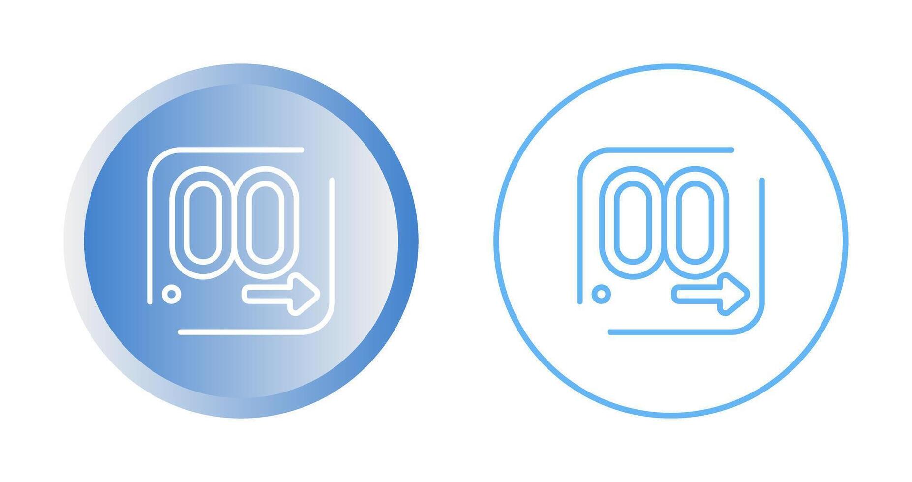 decimal vector icono