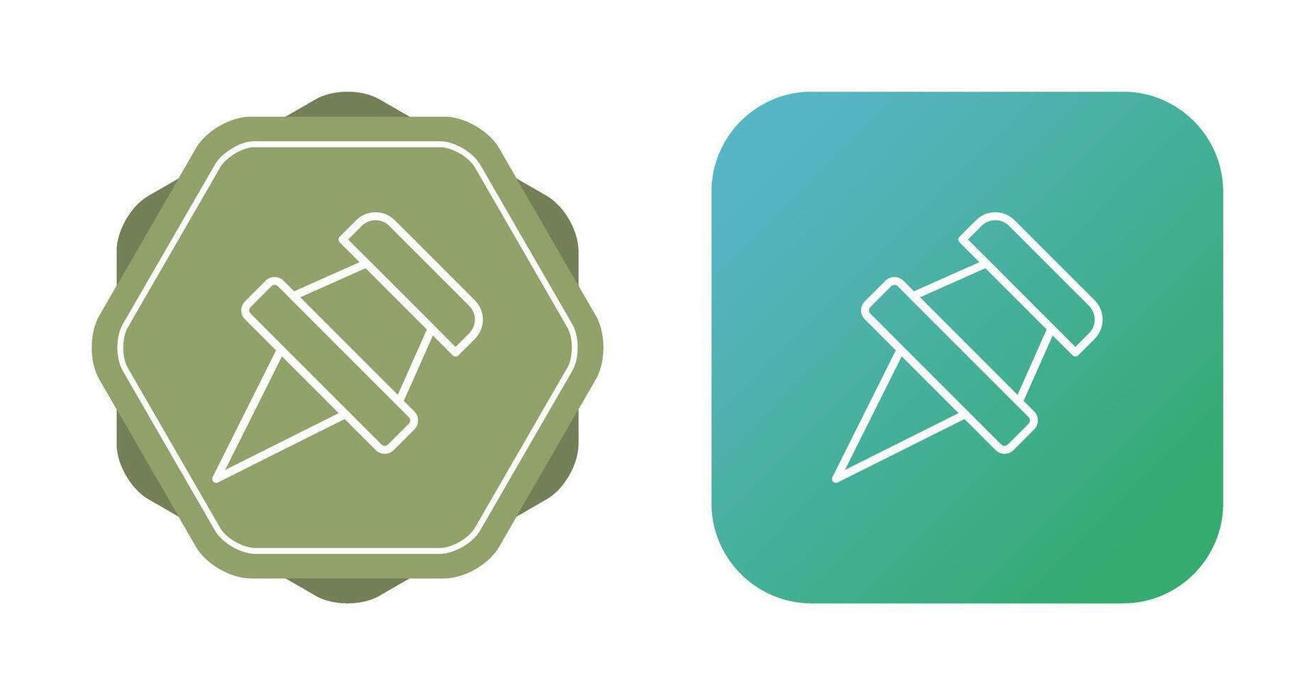 Thumbtack Vector Icon