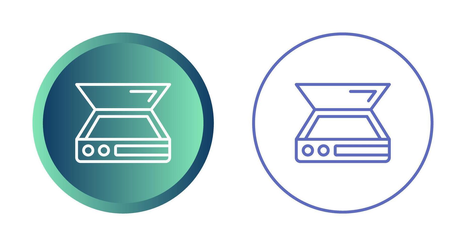 Scanner Vector Icon