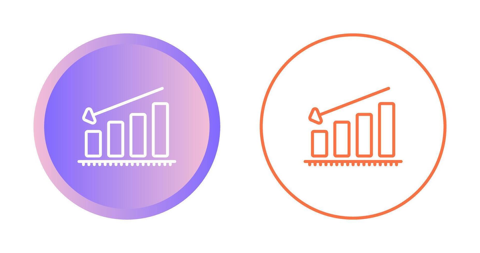 Chart Decreasing Vector Icon