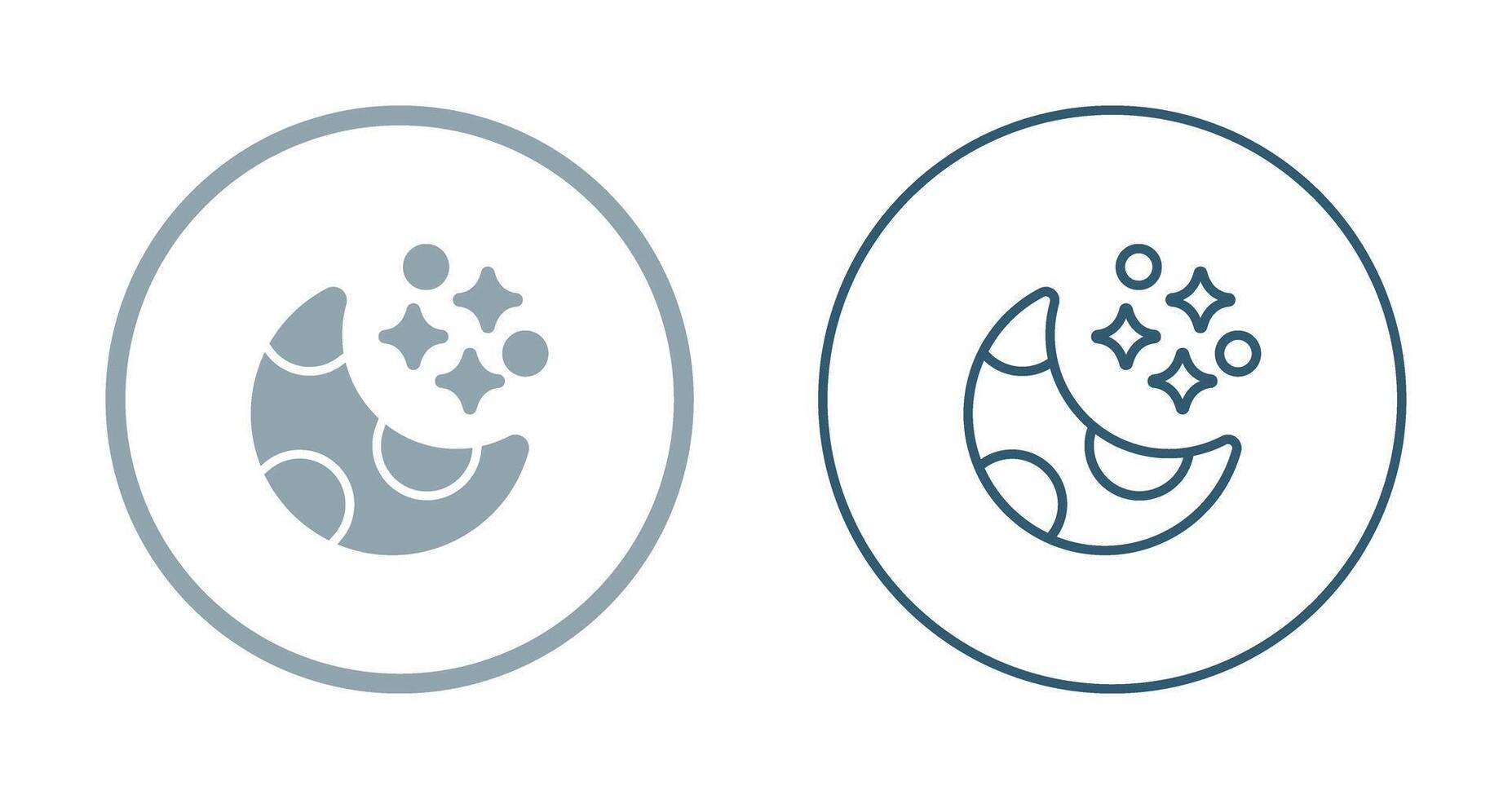 Moon Vector Icon