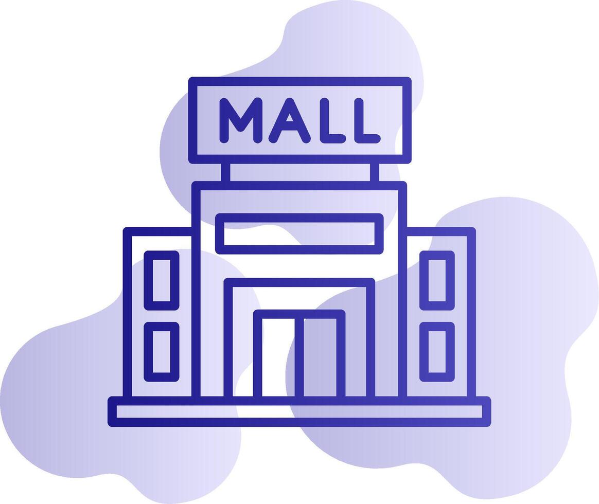 Shopping Mall Vector Icon