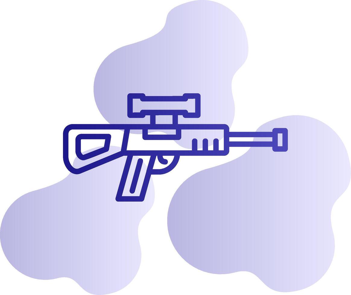 Sniper Gun Vector Icon