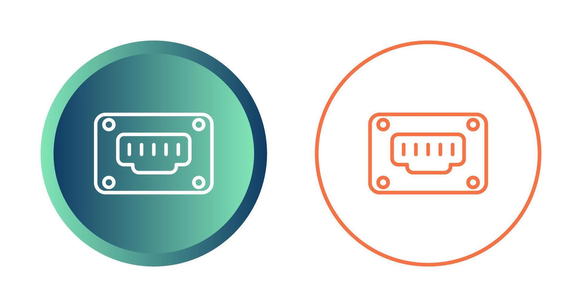 Ethernet Vector Icon