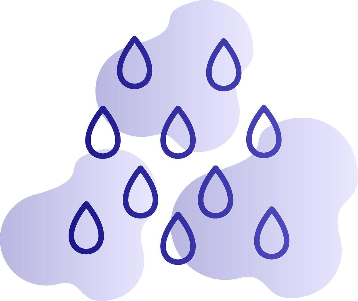 icono de vector de lluvia