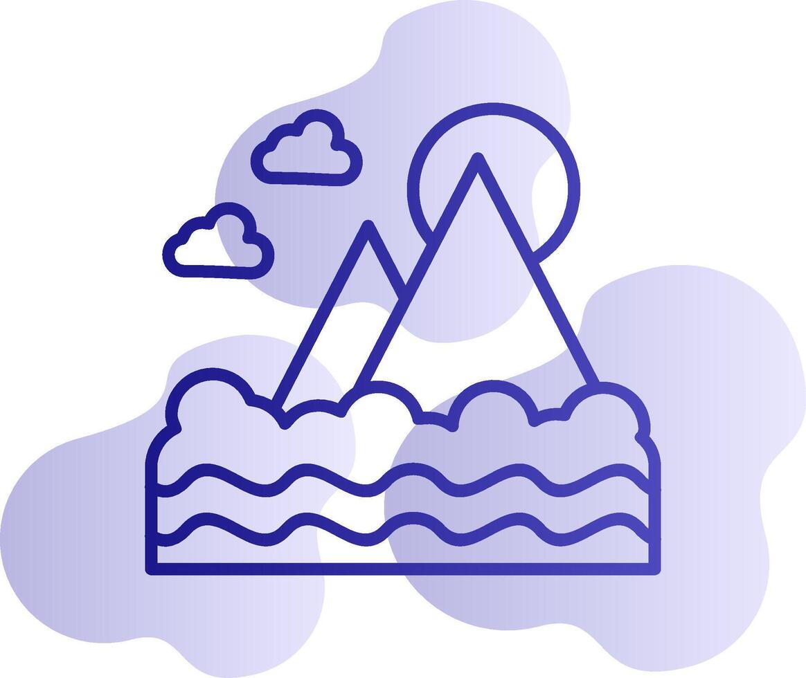 Mount Fuji Vector Icon