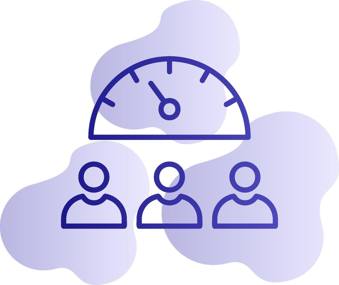 Team Work Speed Vector Icon