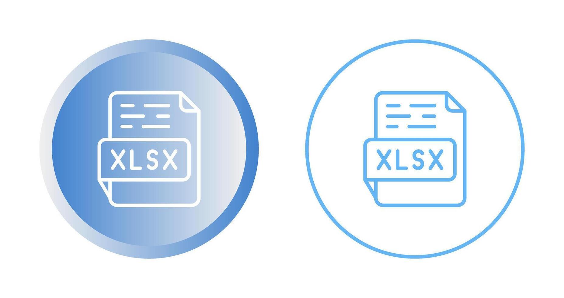 XLSX Vector Icon