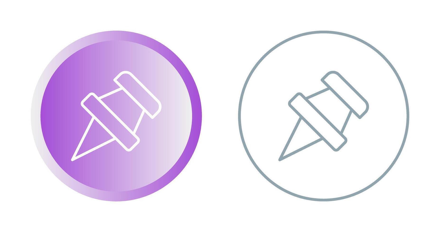 Thumbtack Vector Icon