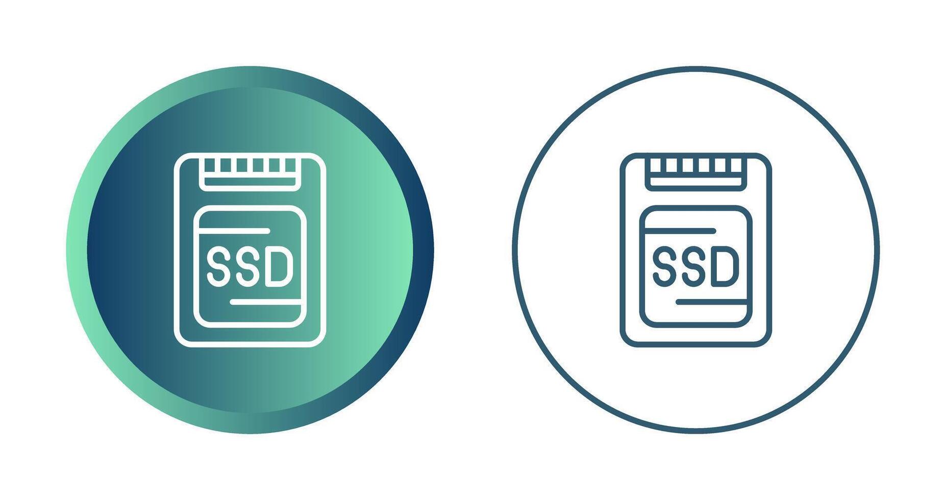 Ssd Vector Icon