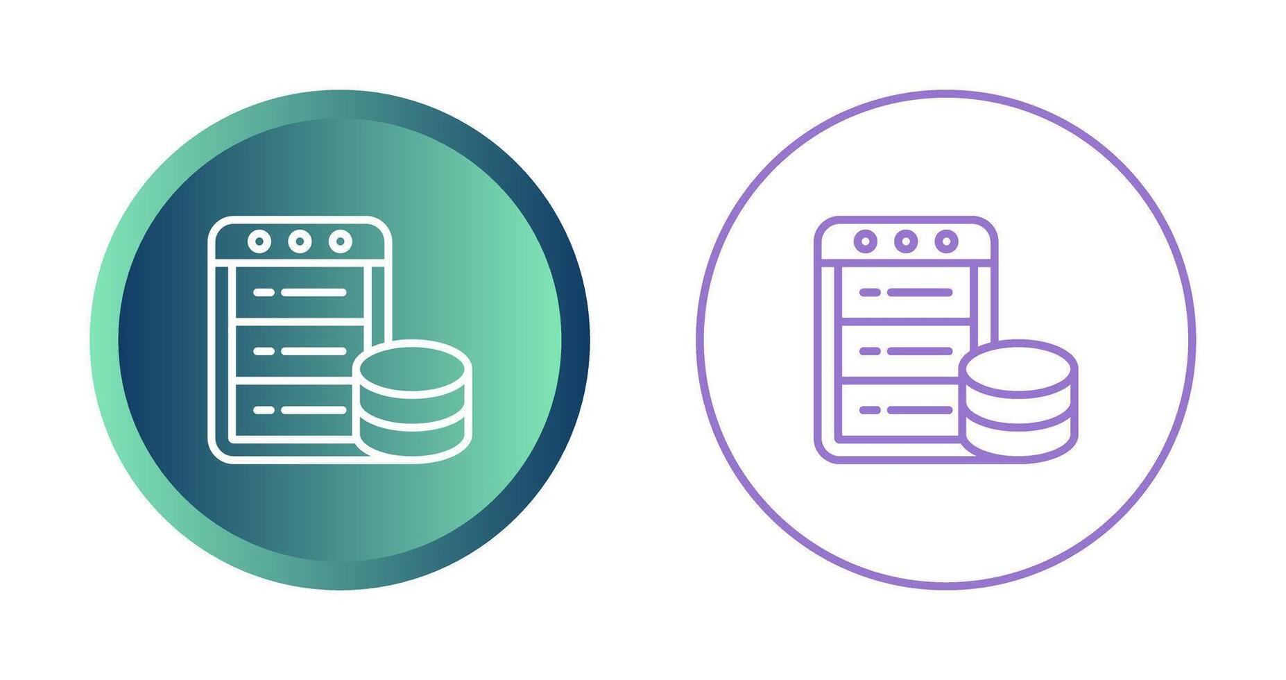 Database Vector Icon