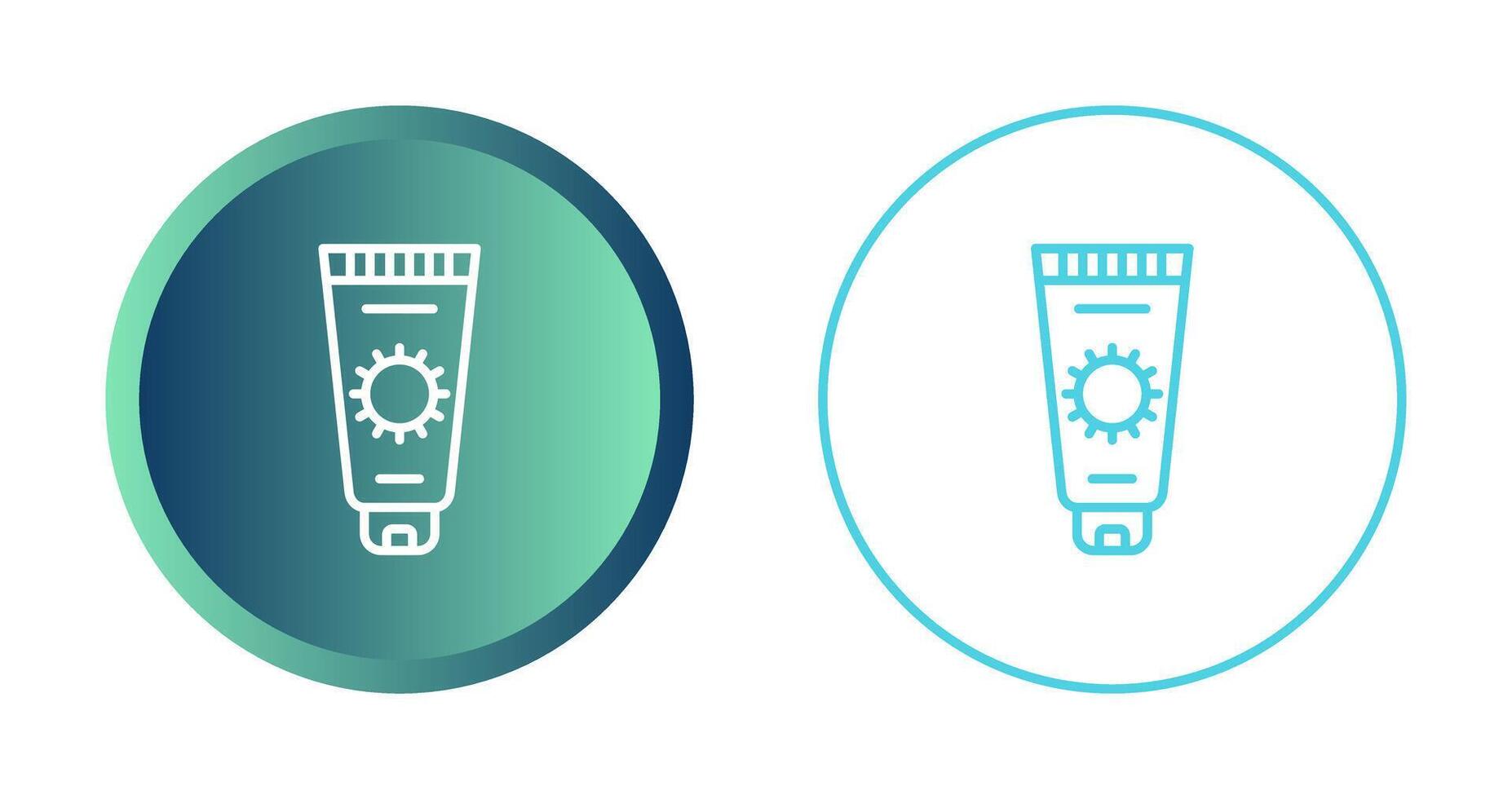 Sunscreen Vector Icon