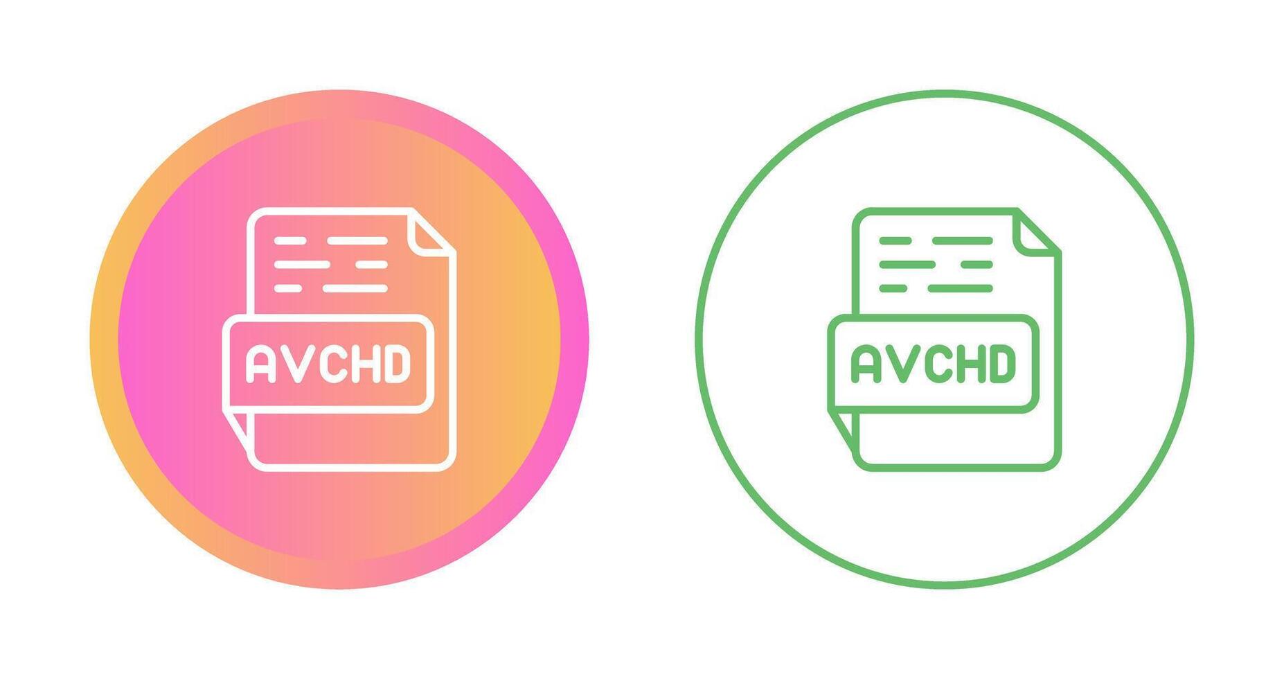 AVCHD Vector Icon