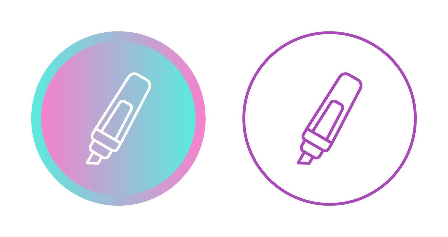 Highlighter Vector Icon