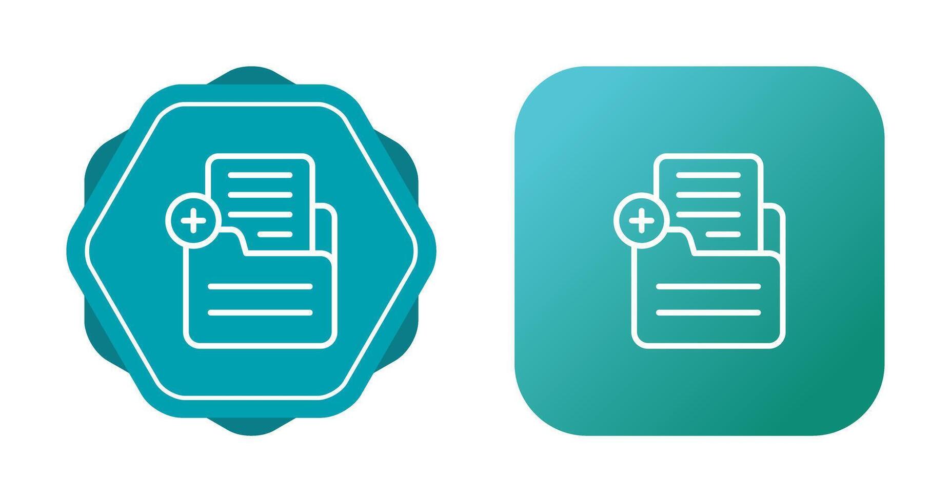 Document Add Vector Icon