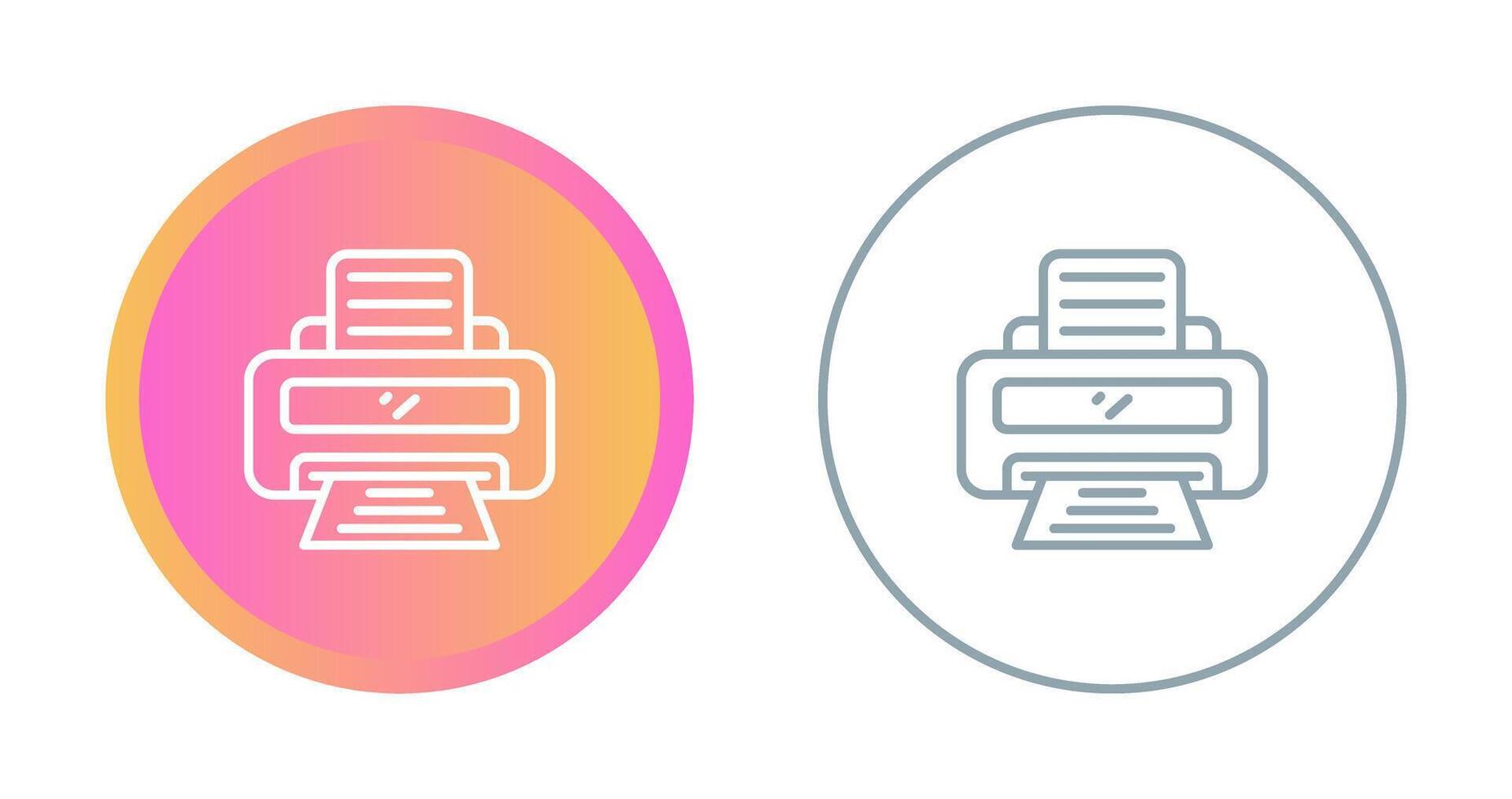 Printer Vector Icon