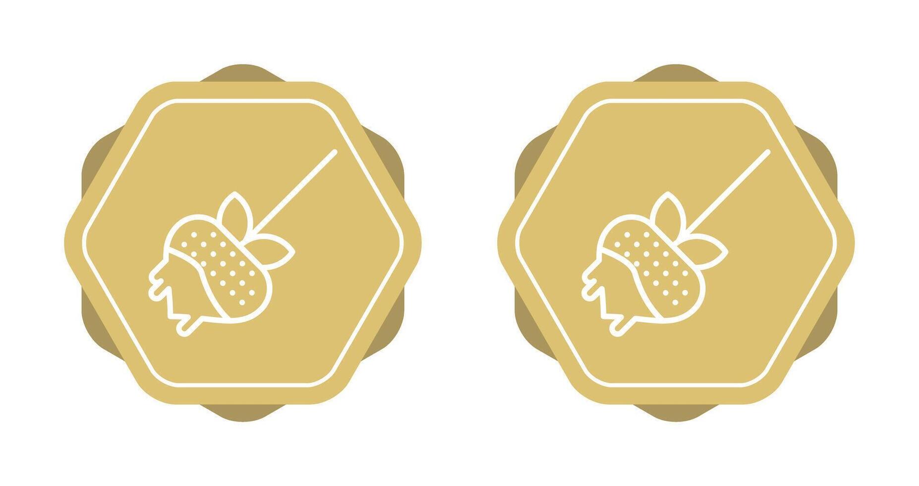 Chocolate fondue Vector Icon