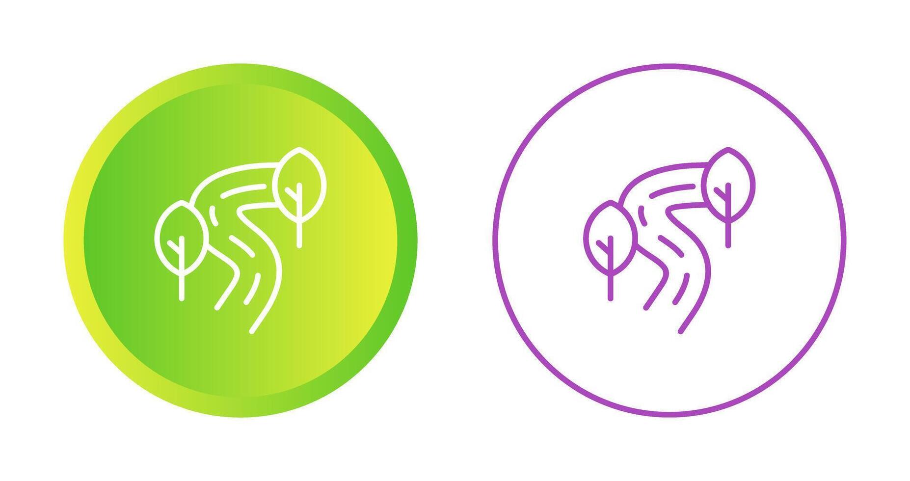 River Vector Icon