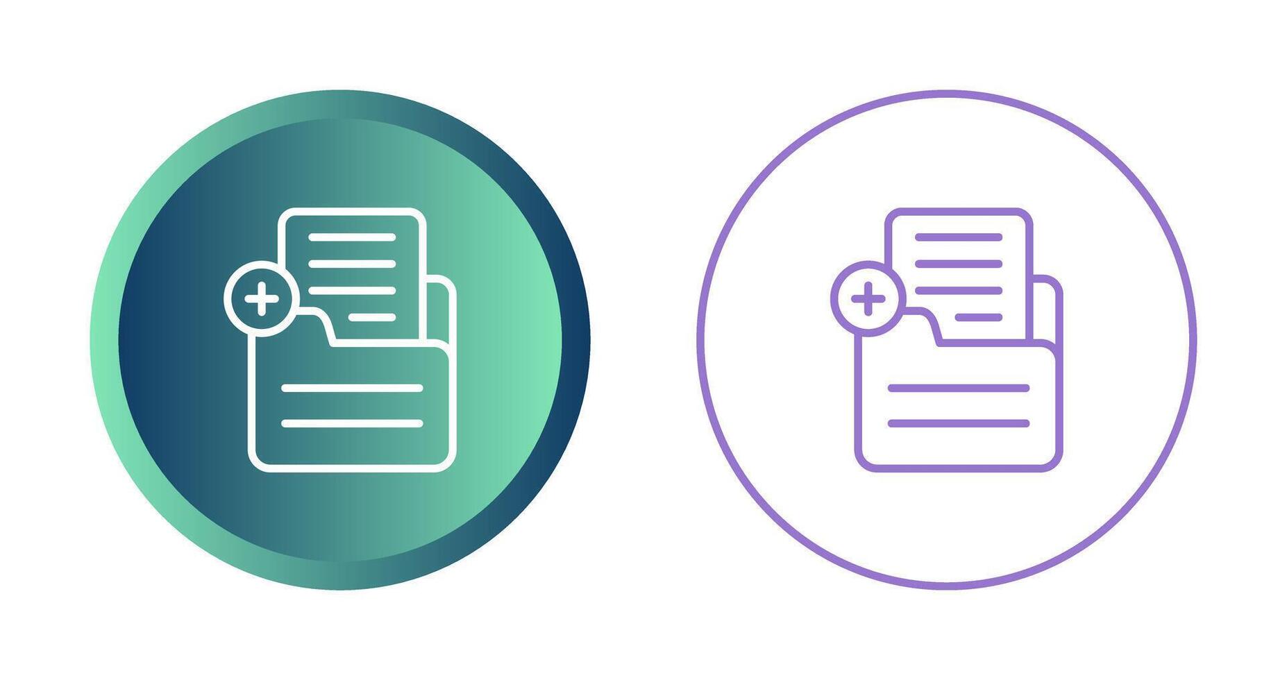 Document Add Vector Icon