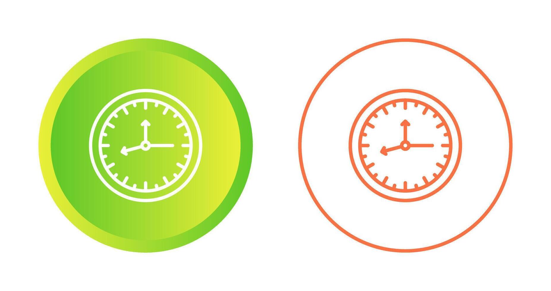 Clock Vector Icon